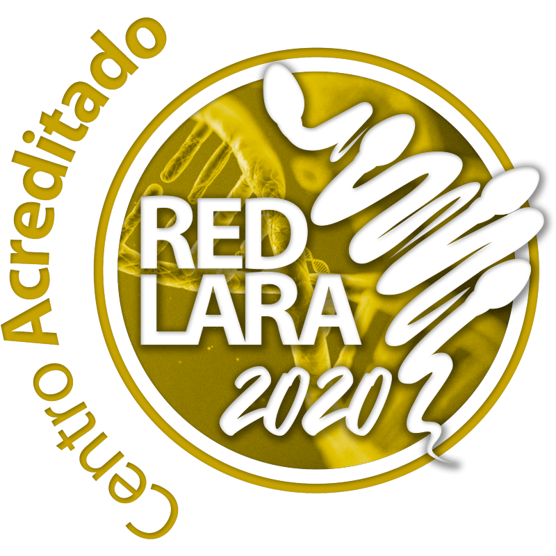Sello de Oro Centro acreditado RED LARA 2020