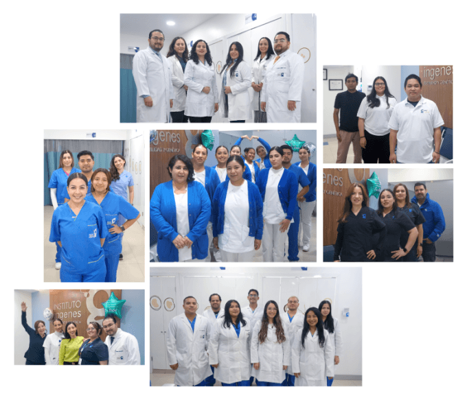 Equipo de Ingenes Tijuana celebrando aniversario