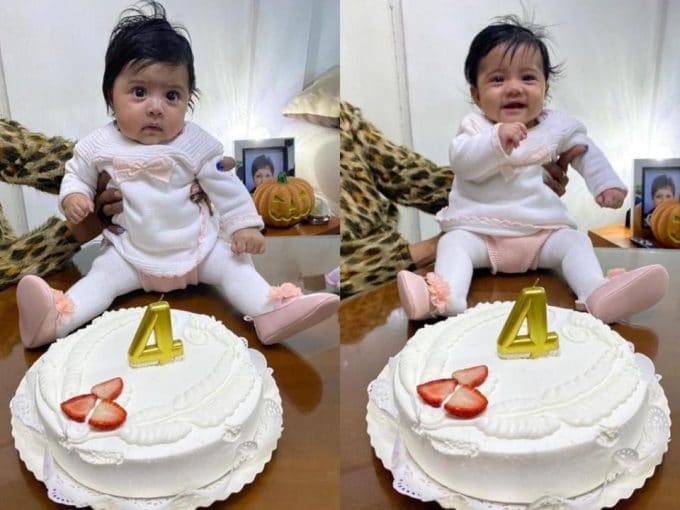 riesgos-de-tener-un-bebe-a-los-40-dos-ninas-con-pastel-de-cumpleanos-4-meses-nacidas-via-fertilizacion-in-vitro-ilse-y-ana-paula